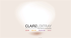 Desktop Screenshot of claire-lextray.com